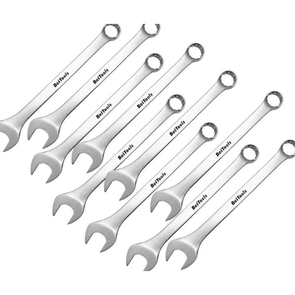 3X Kit C/10 Chaves Combinada 13Mm Beltools -Aço Cromo Vanadi