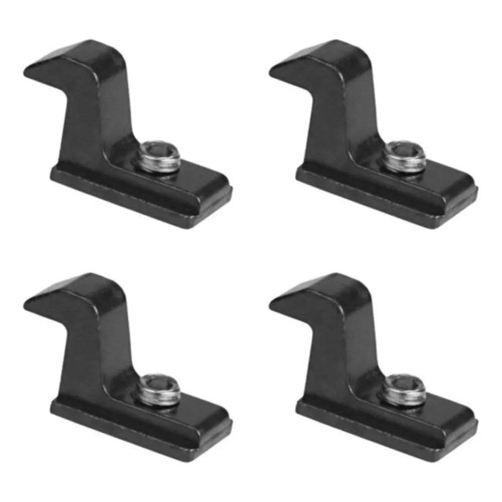 3X Contra Fecho Suprema Janela Porta Alumínio Preto Kit 4 Pe