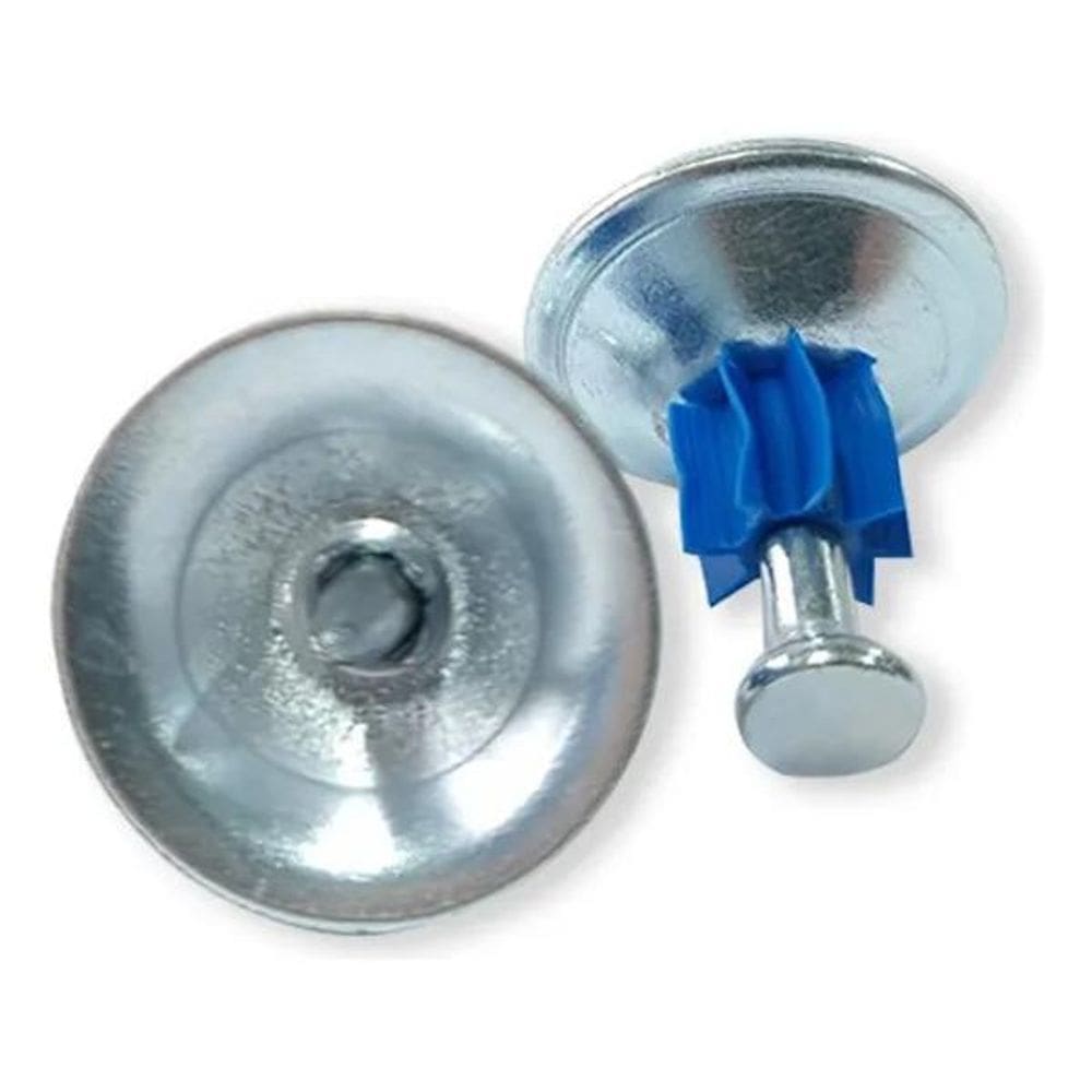 Pino Liso Ação Indireta 1/4X28 C/Arruela Conica 23Mm