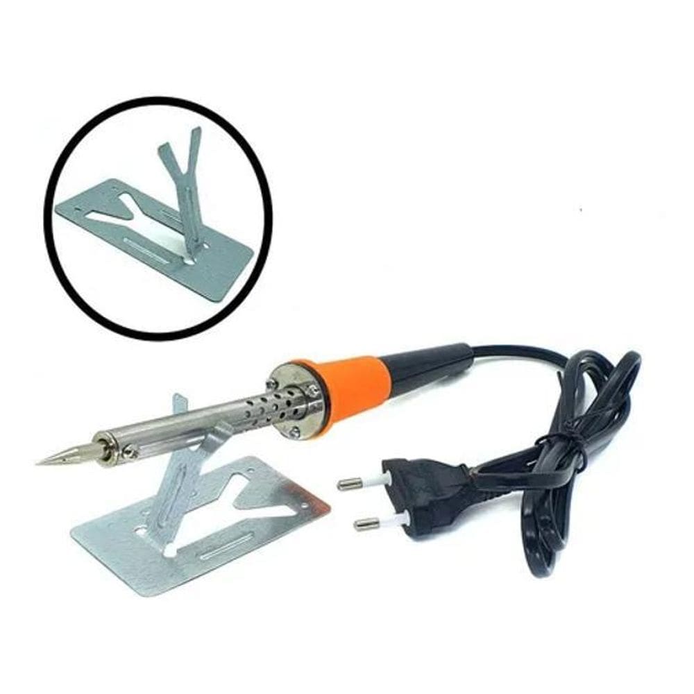 Ferro Solda 60W Com Suporte Profissional Soldador Estanho