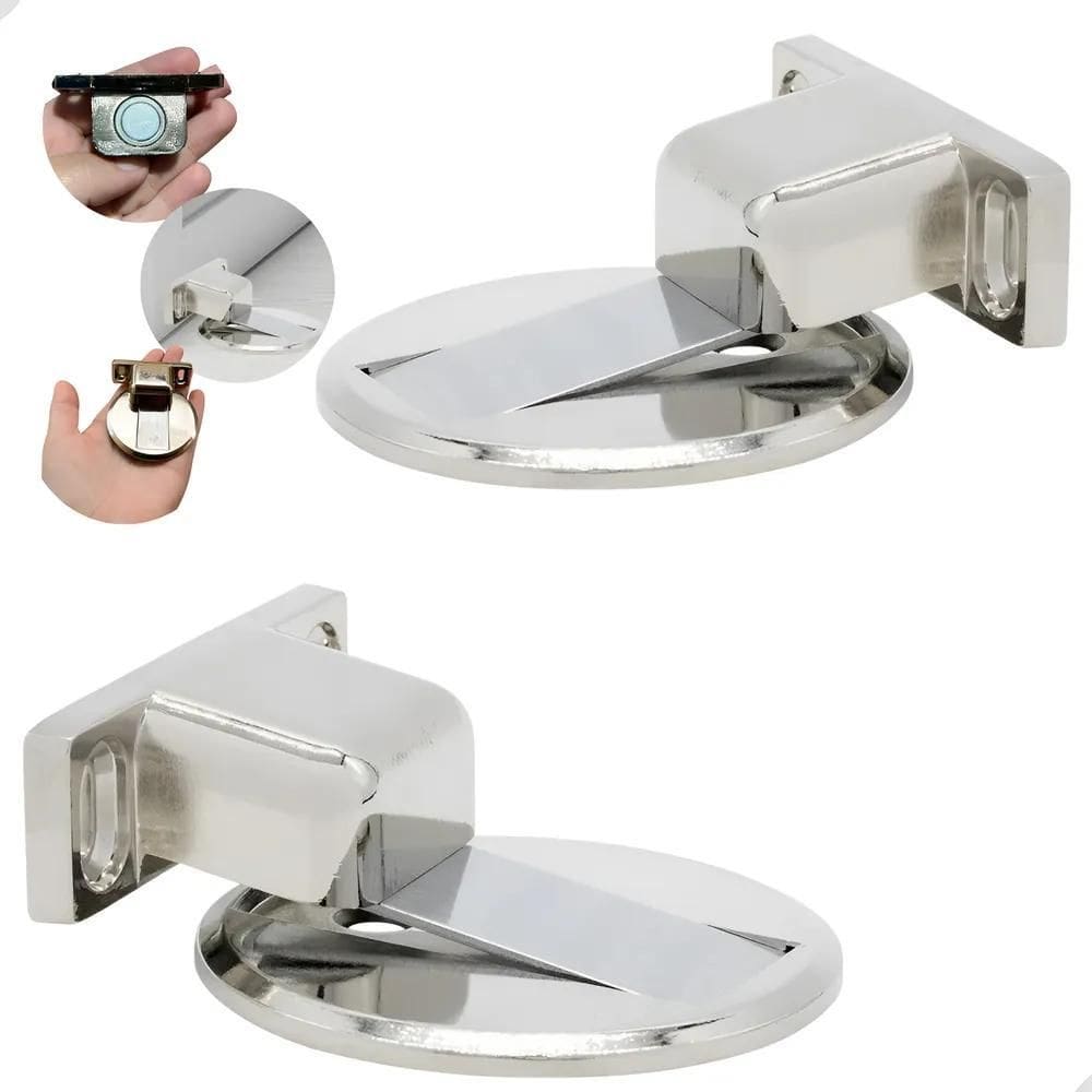 Kit 2 Prendedor De Porta Com Imã Fixador De Porta Magnético-