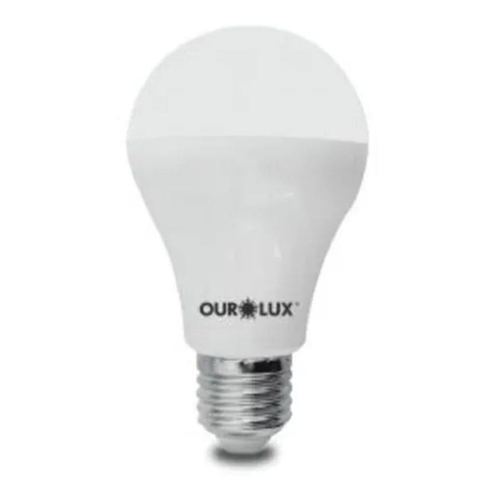 Lâmpada De Led Bulbo 6W Branco Quente 3000K - Ourolux Cor Da