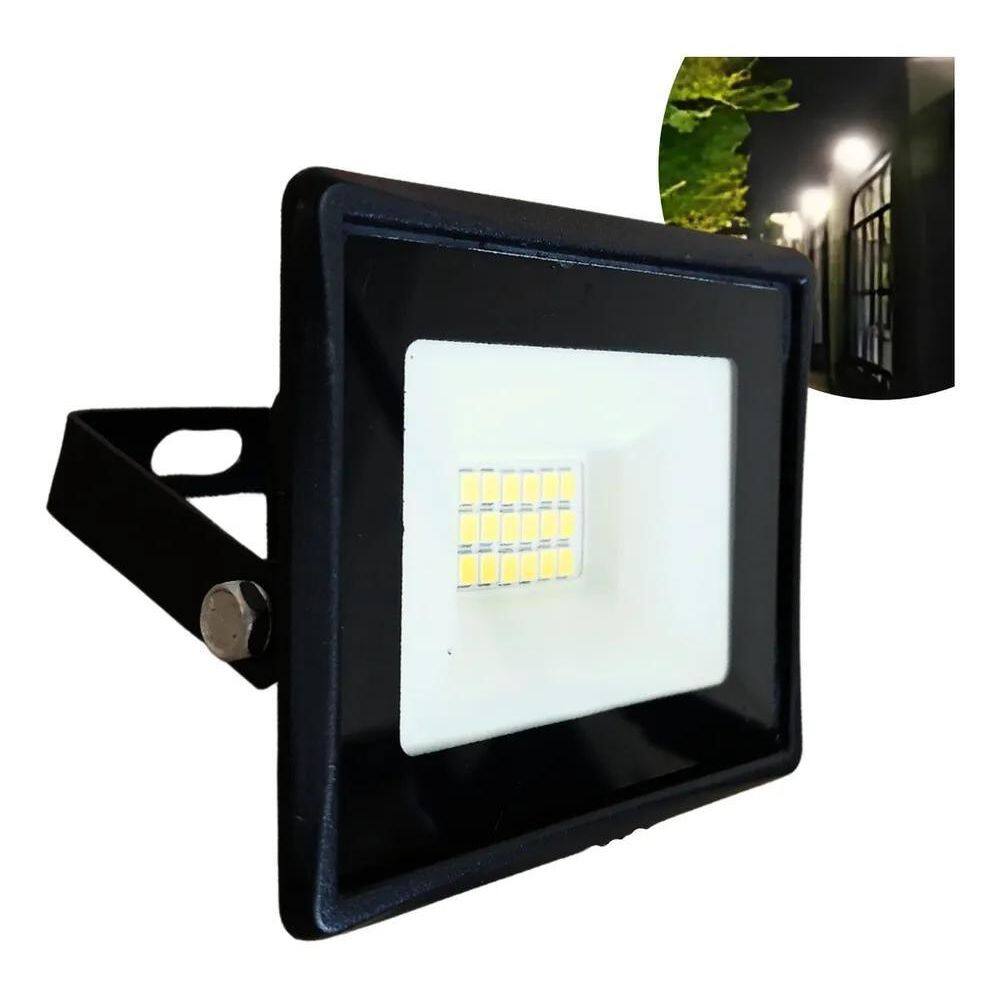 Refletor Led 30W Holofote Branco Frio A Prova Dagua