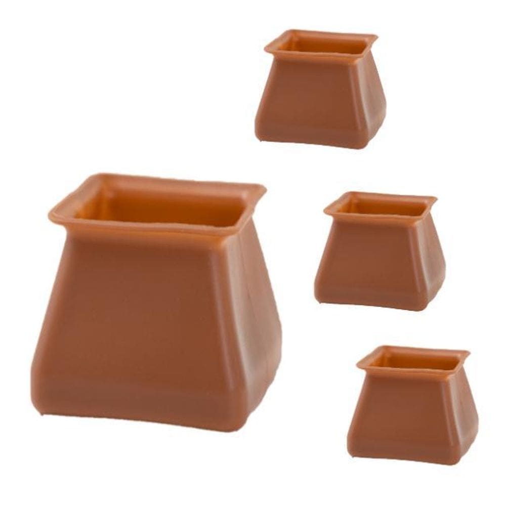 Kit 32 Proteção De Silicone Para Pé De Moveis Pé Madeira