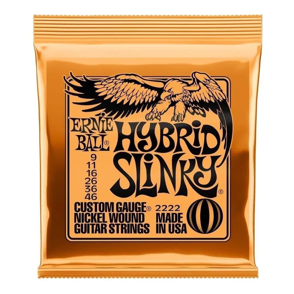 Encordoamento Ernie Ball .009/.046 Hybrid Slinky