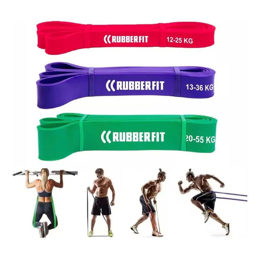 Kit Super Band Elástico Para Exercício Malhar Academia Casa