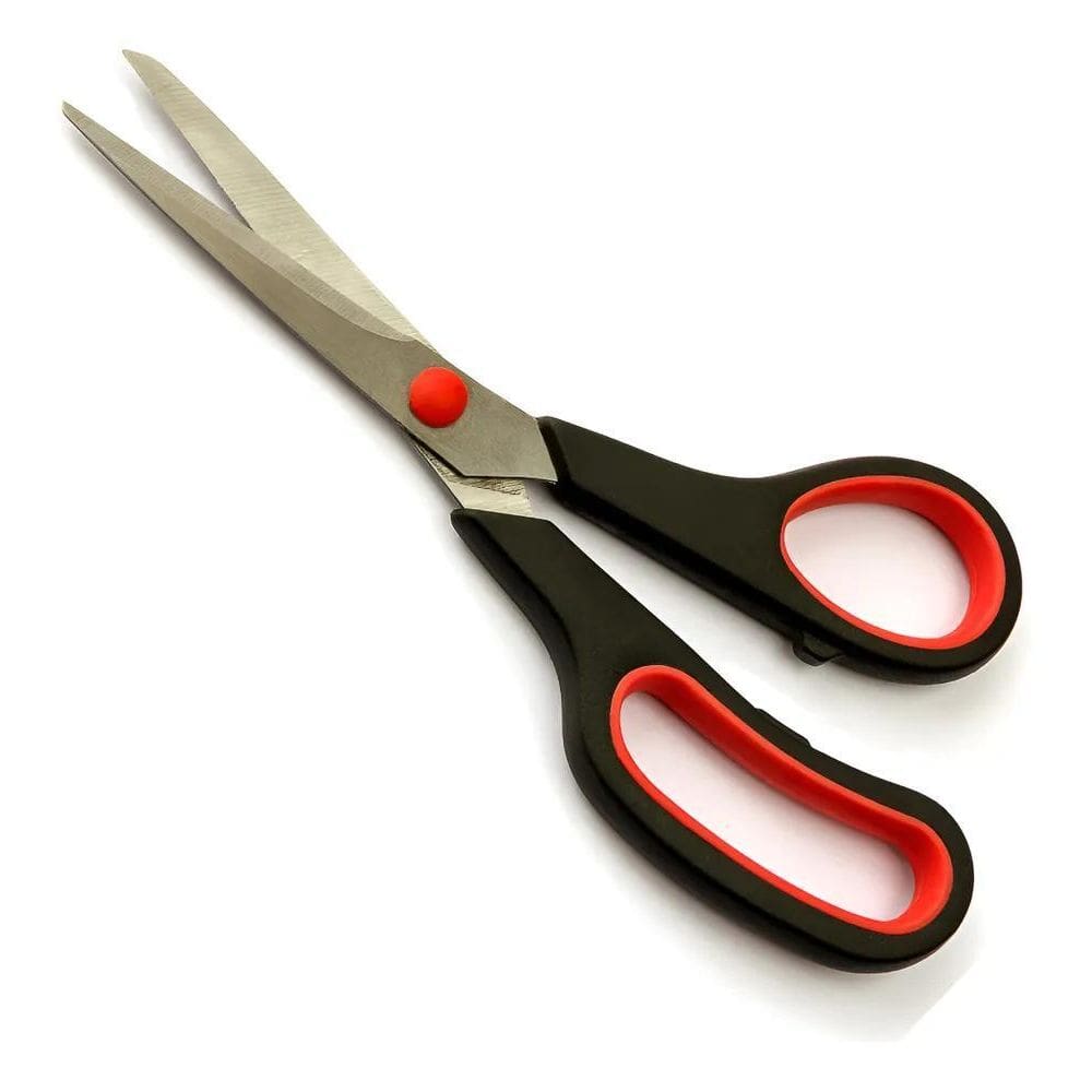 Tesoura Grande Profissional Multiuso Escritório Inox 21Cm