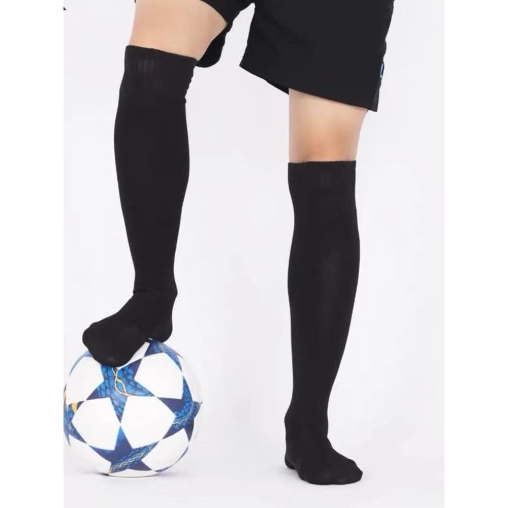 3X Meião Futebol Jogador Profissional Tam 38 Ao 45 Coloridos