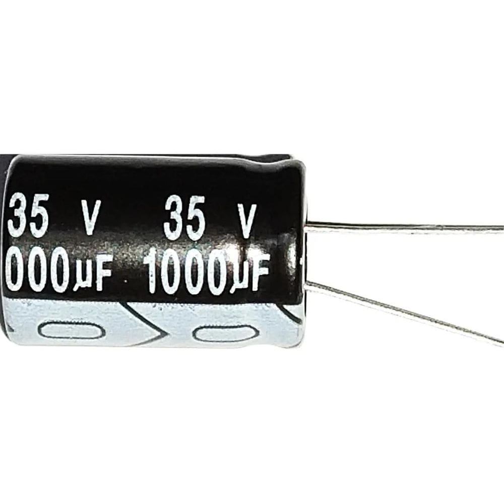 20X Capacitor Eletrolítico 1000Uf X 35V 105 20 Peças