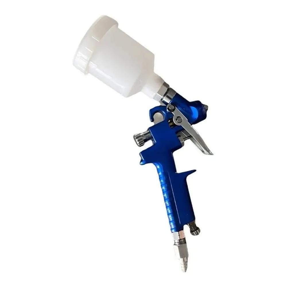 Pistola Pintura Mini H-2000 Hvlp 4580 Copo 125Ml Com Bico