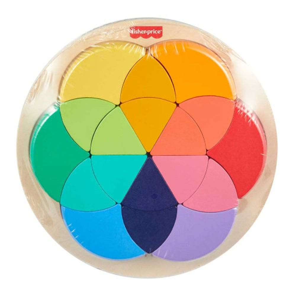 Brinquedo Círculo de Cores Mágicas de Madeira Fisher Price Mattel