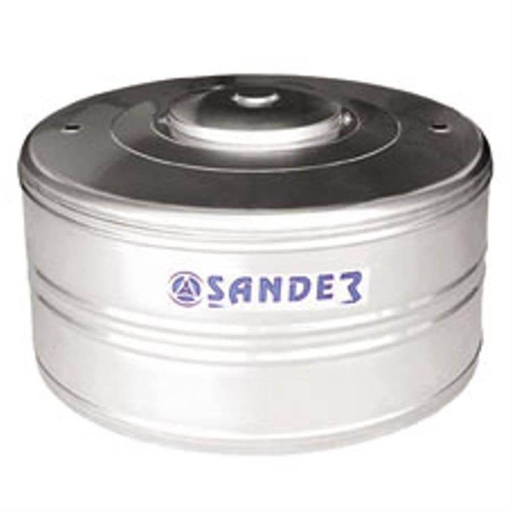 Caixa D` Água Em Aço Inox Com Tampa 500 Litros Compacta Funda - SANDER