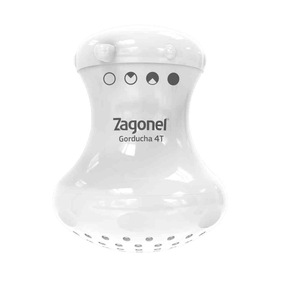 Chuveiro Ducha Gorducha 4T Branco 220V 5700W Zagonel