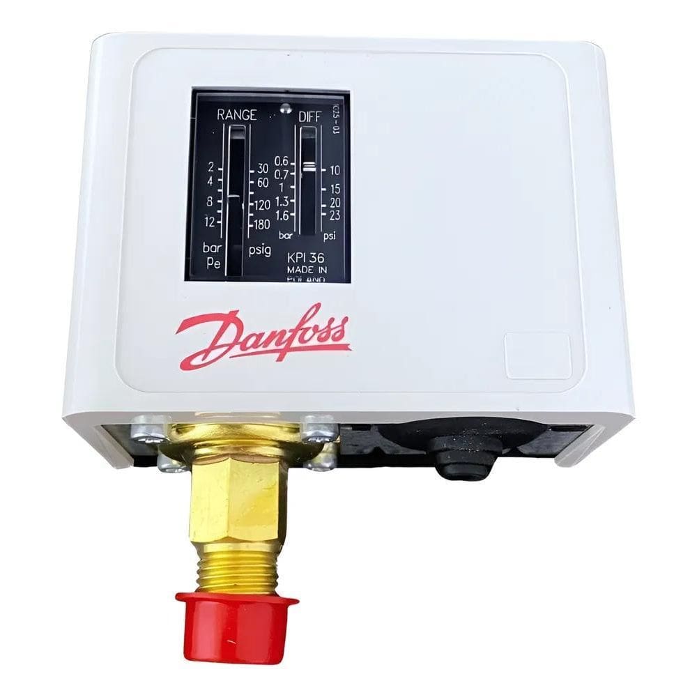 Pressostato Danfoss 060-316966 2 A 12Bar Líquidos E Gases