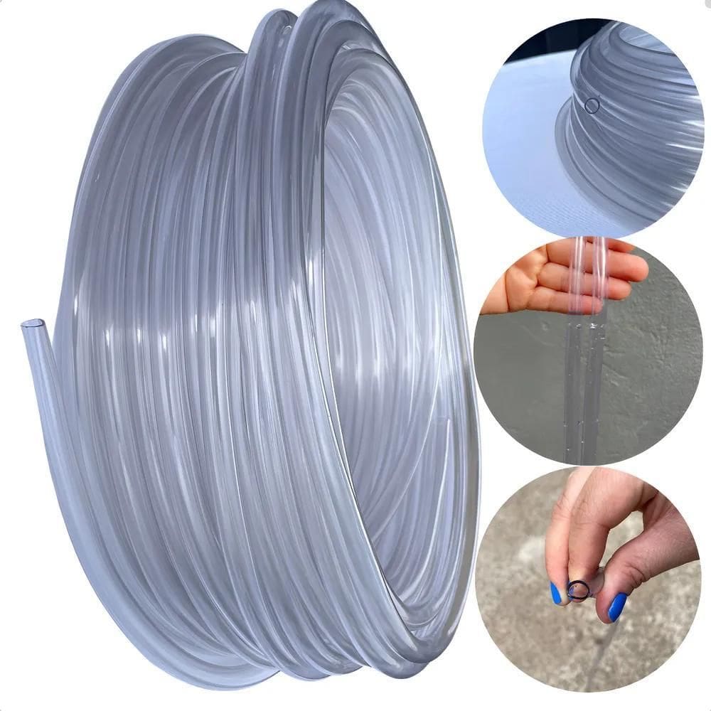 Mangueira De Nível Cristal Reforçada 5/16X1,3Mm - 20 Metros