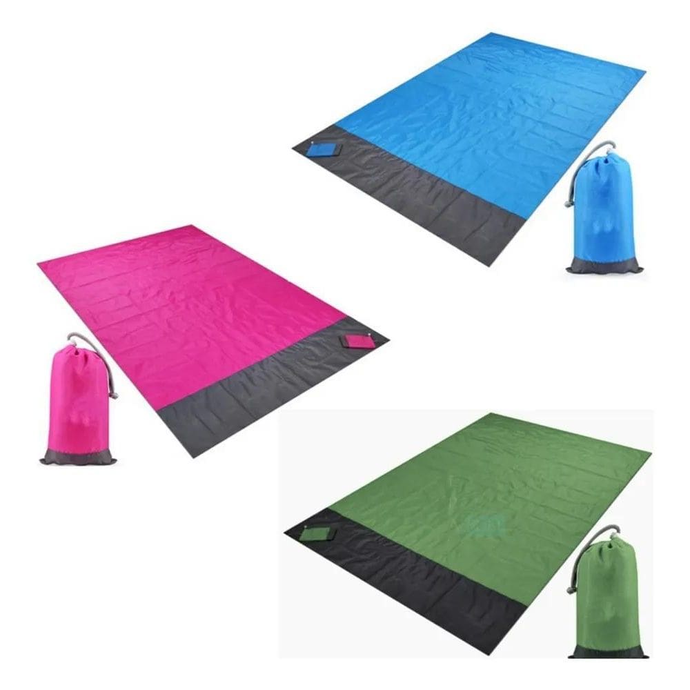 Tapete Impermeável Grande 2,10X2M Praia Piquenique Camping