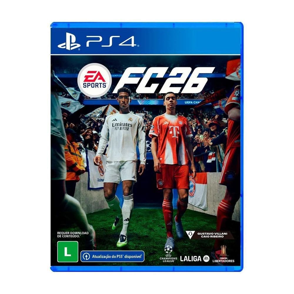 Jogo Ea Sports Fc 26 Midia Fisica Ps4 Lacrado Pt Br