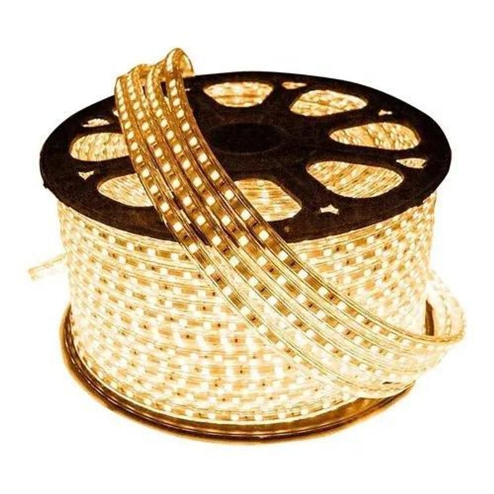 6M Fita Led 110V Branco Quente 3000K