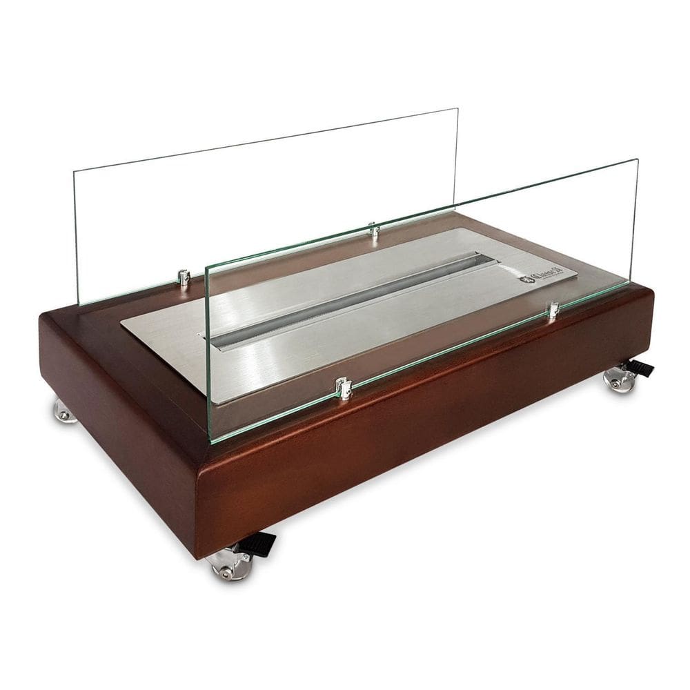 Lareira Eco Classe A Álcool-Portátil Madeira Queimador 50Cm