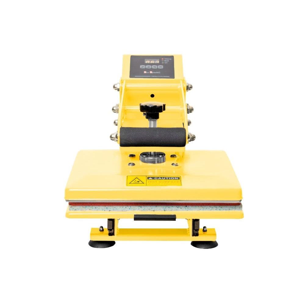 Prensa Manual Plana Térmica 20X30CM SSK-32 Amarela 220V - Sun Special