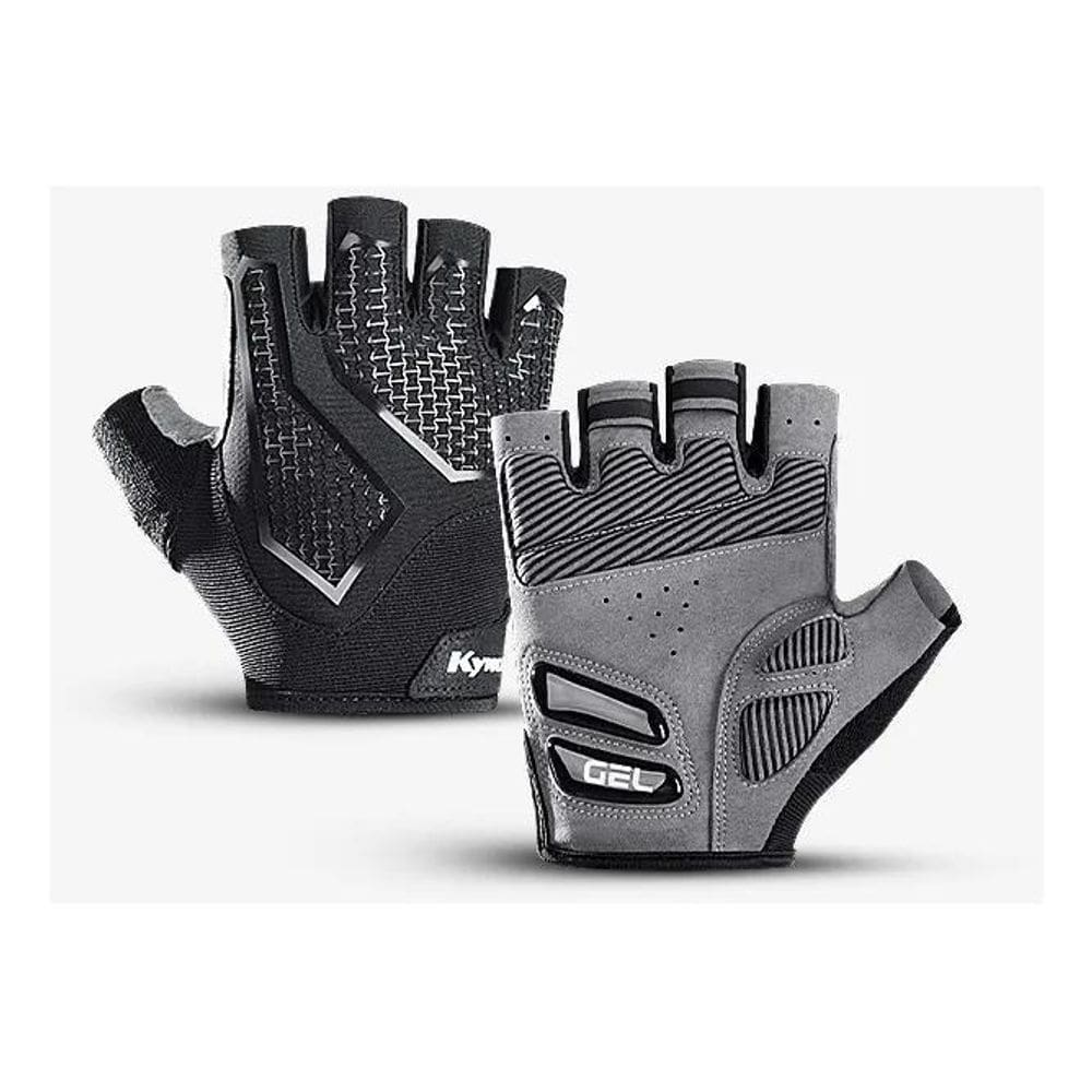 3X Luva Profissional 5Mm Gel Ciclismo Bike Musculação Confor