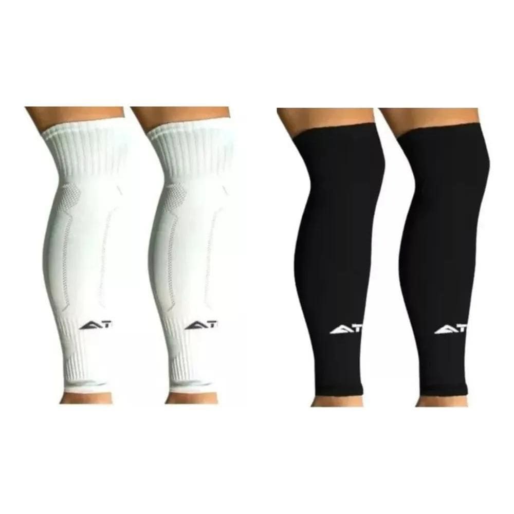 Kit 2 Pares Meião Cortado Canelito Pro Sem Pé Finta