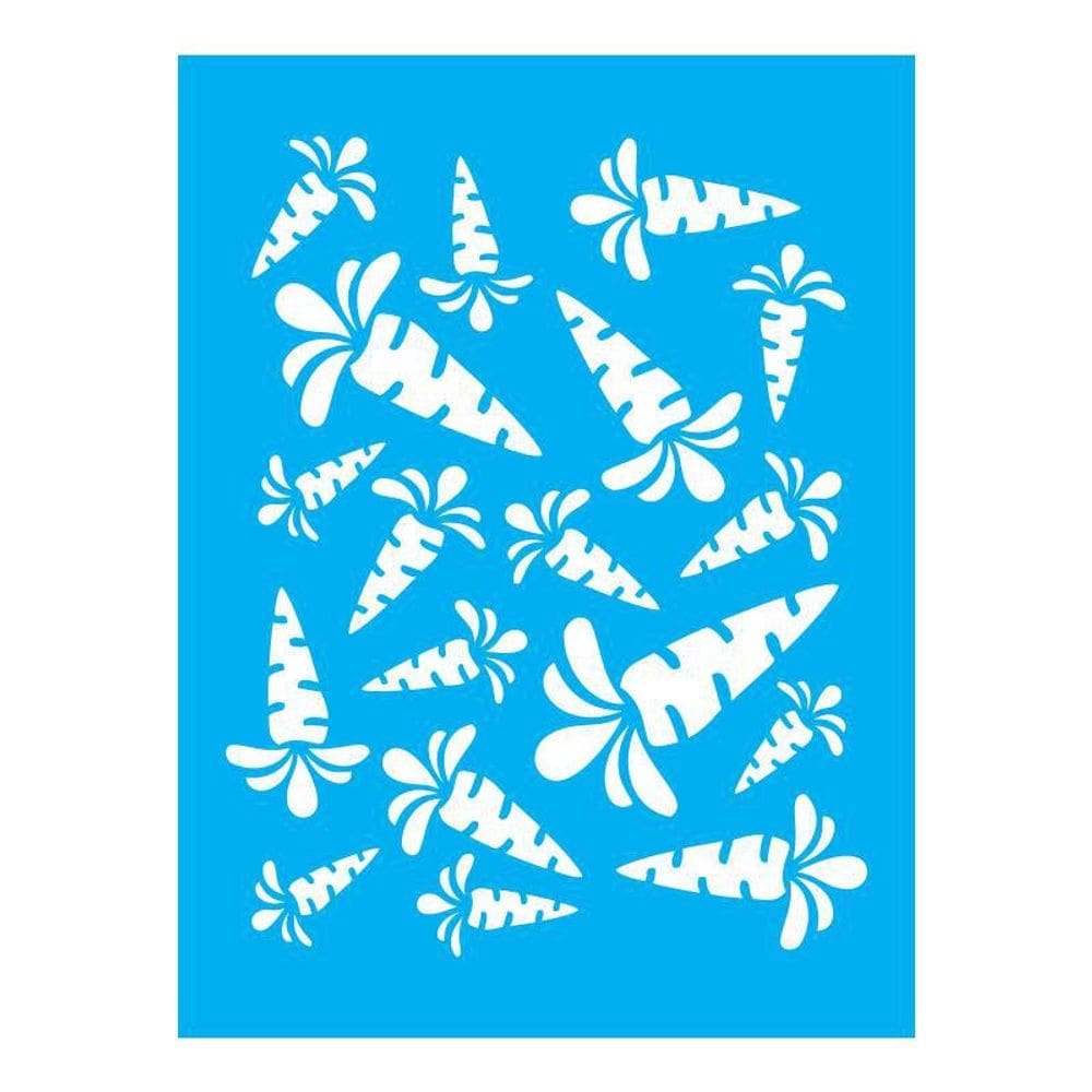 Stencil Tamako Cenouras - 15X20 - Ref A3006