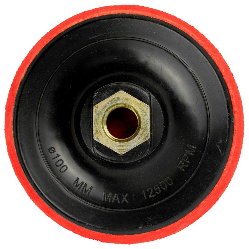 Suporte Disco De Lixa 100Mm 4 Pol. Pluma M14 Esmerilhadeira