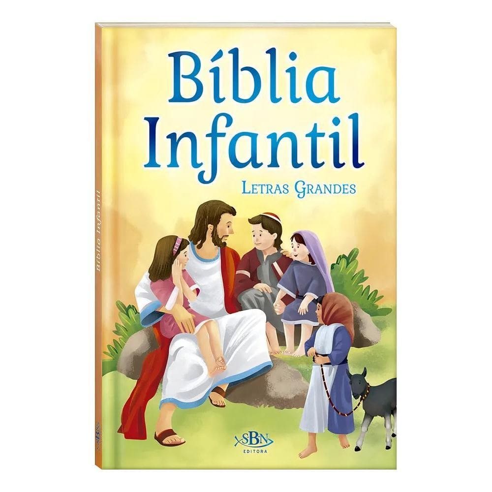 Bíblia Infantil  Letras Grandes , De  Ilustrado Es  Por  Mam
