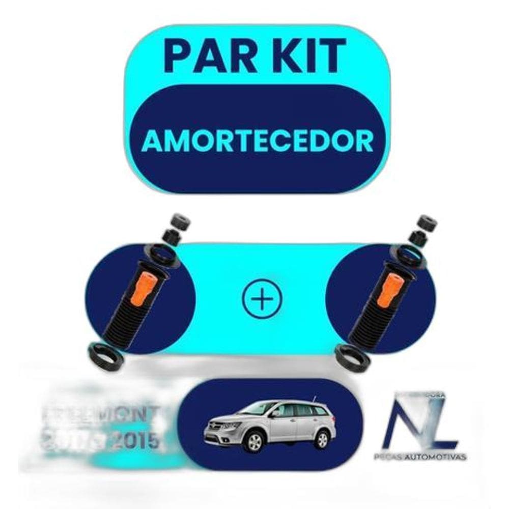 Par Kit Amortecedor Traseiro Fiat Freemont A 2015