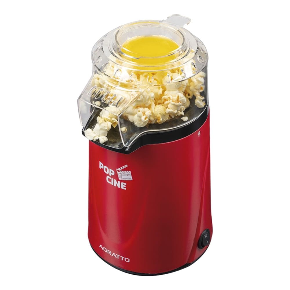 Pipoqueira POP CINE Vermelha com Dosador 1200 Watts 110 Volts - 9393 - AGRATTO
