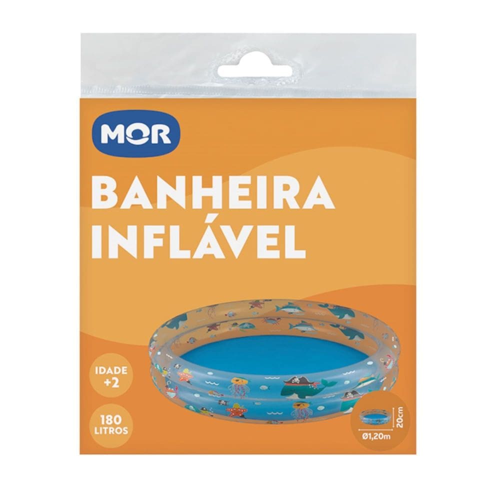 Banheira Inflável Circular 180 Litros - 1783 - MOR