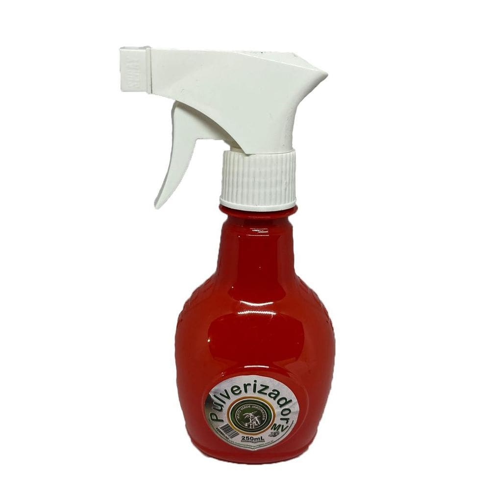 Borrifador Vermelho 250Ml Plástico Multiuso Mato Verde