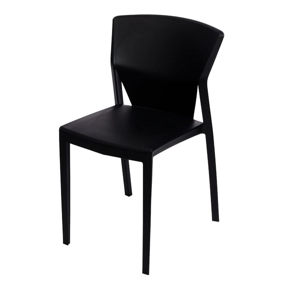 Cadeira Serelepe em Polipropileno Preto Im In