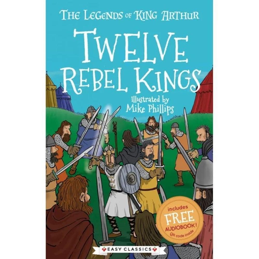 Livro Twelve Rebel Kings - Em Inglês - Texto Adaptado