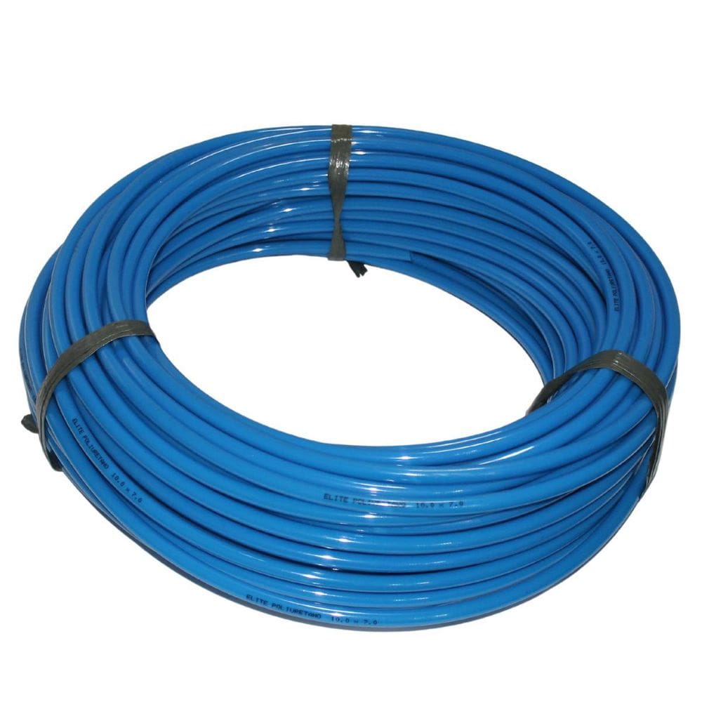 Mangueira Tubo Flexível Pu 10 Mm Para Ar Comprimido - 50M