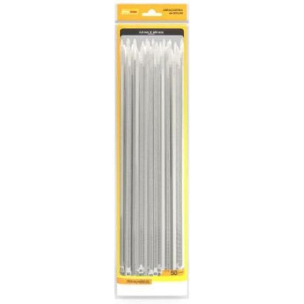 Abraçadeira Nylon 4,8Mm X 400Mm Branco 50 Peças Enerbras
