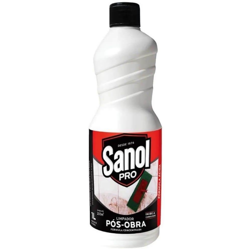 Limpador Pós Obra 1 Litro - 9066 - SANOL