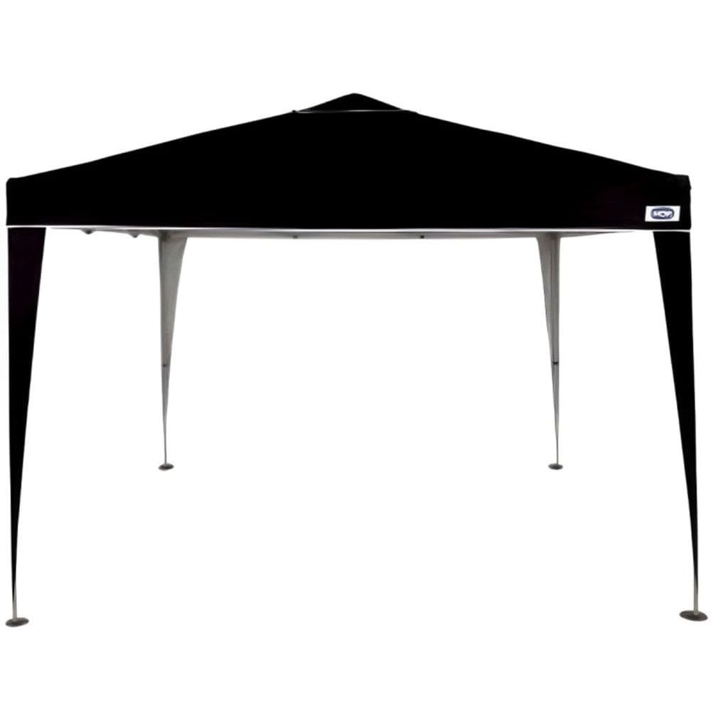 Tenda Gazebo X-Flex Oxford Preta para Praia e Jardim Dobrável com Pés de Alumínio 3X3X2,5 Metros - 3576 - MOR