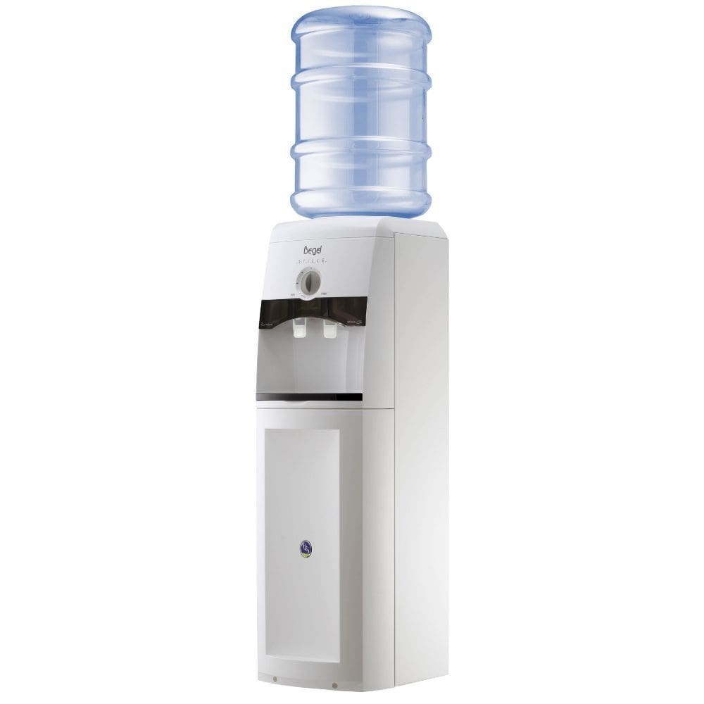 Bebedouro Garrafão Coluna Stille Master Branco Fume Begel 110V