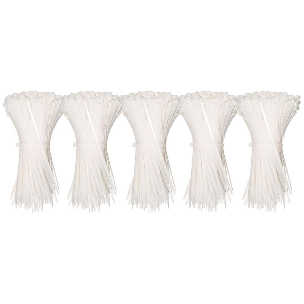Abraçadeira Nylon Enforca Gato 2,5X150Mm Branco Com 1000 Un