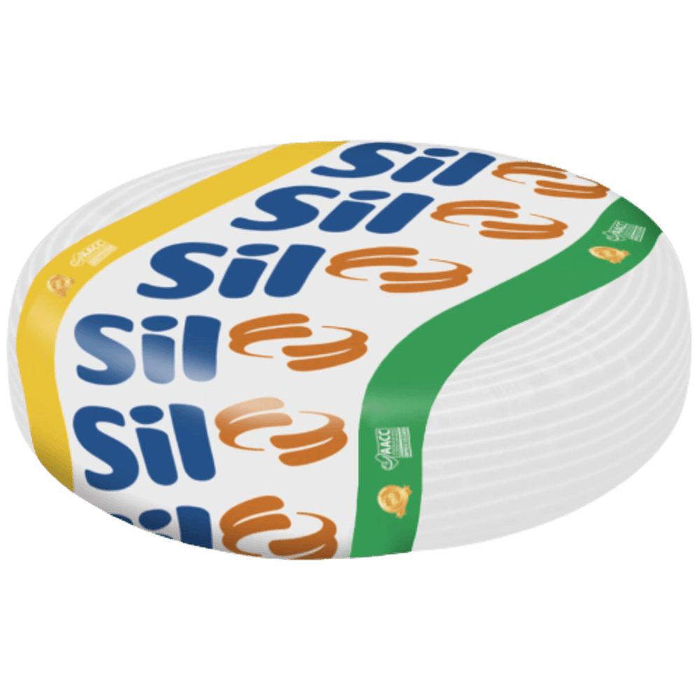 Cabo Flexsil de Cobre 2,5mm 750 Volts Branco com 100 Metros - 00003.018.003.1.06 - SIL