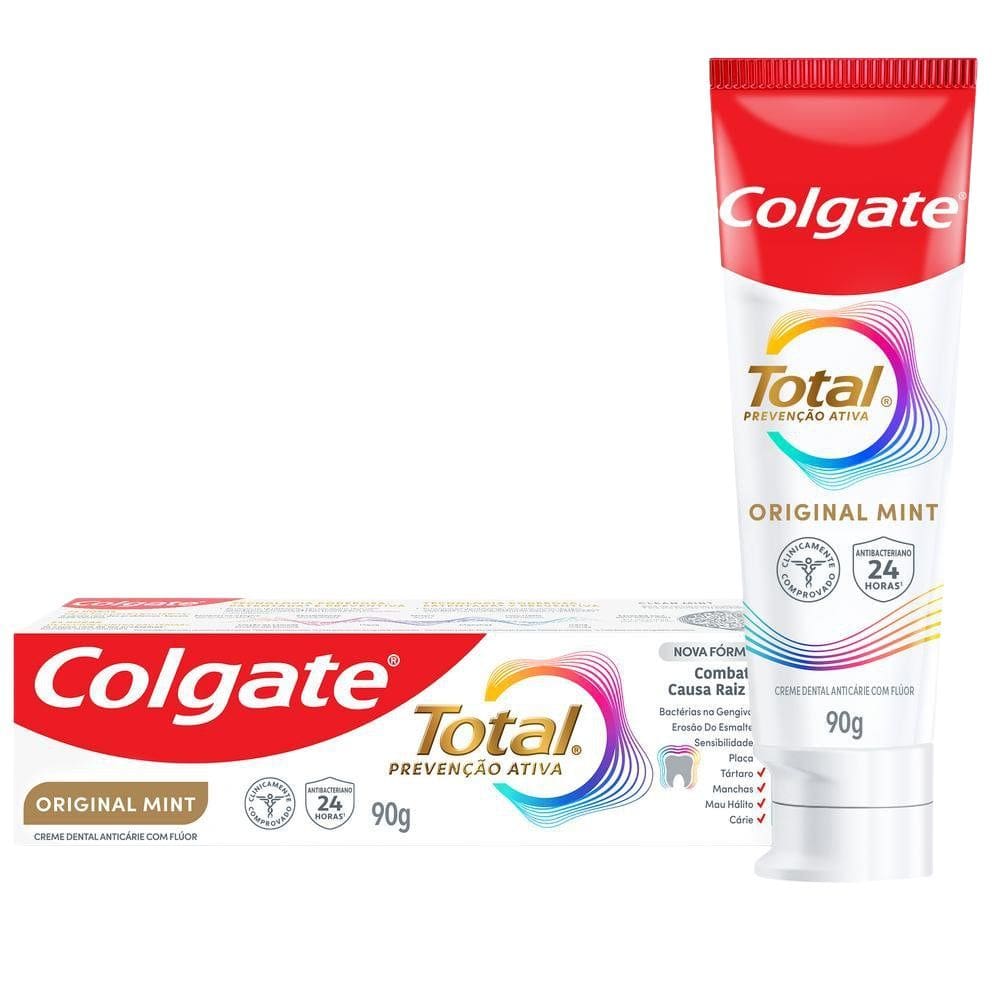 Creme Dental Colgate Total Mint 90g