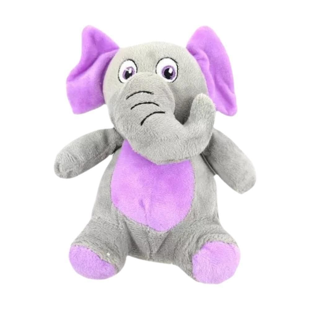 Brinquedo Pelúcia Elefante Para Pets Macio E Divertido