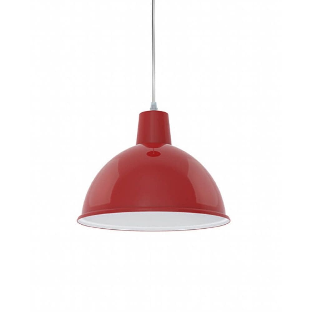 Luminária Pendente Design TD 820 Vermelho - 02110001-14 - TASCHIBRA
