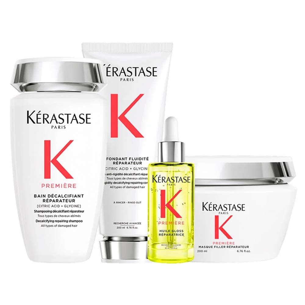 Kit Kérastase Première Shampoo + Cond + Máscara + Óleo 30ml