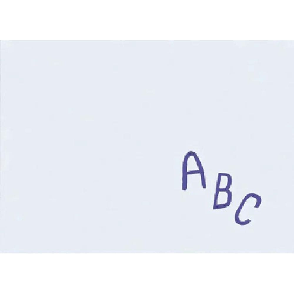 Plastico Adesivo Lousa 45Cmx2M Branca C/Caneta/Apagad