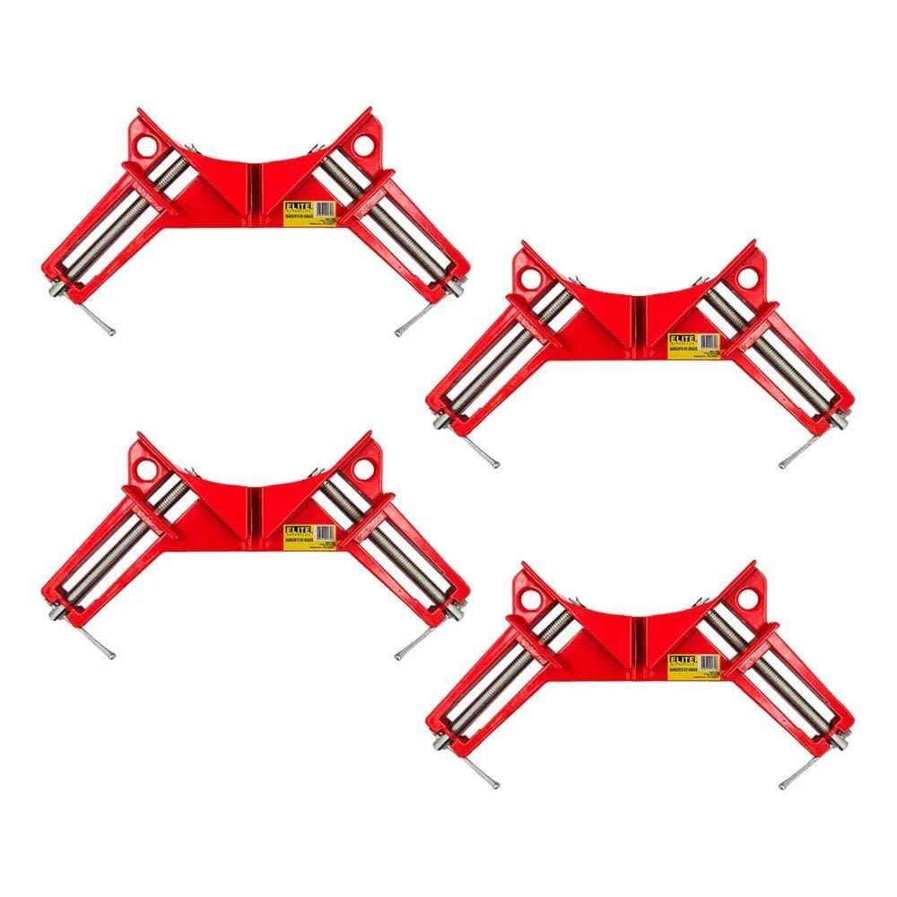 3X Kit 4 Unid Grampo Sargento Angular 90 Graus Cantoneira El