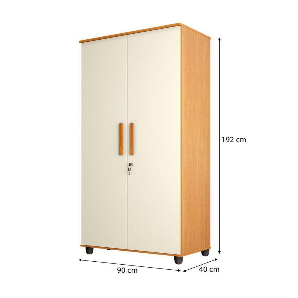 Armario Multiuso Grande E Reforçado Ouro Fechadura | Extra