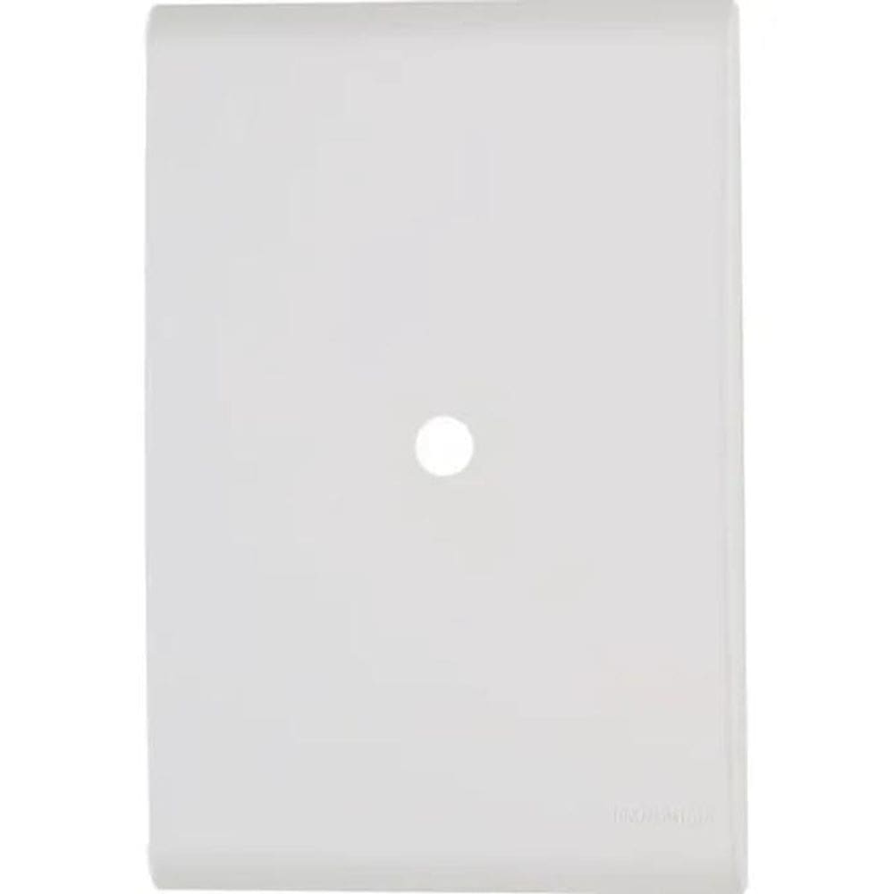 Placa 4X2 1 Furo Fio Chuveiro Tramontina Liz Tampa Espelho